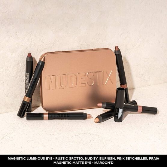 KITS NUDE BEACH 6PC EYE PENCIL PALETTE